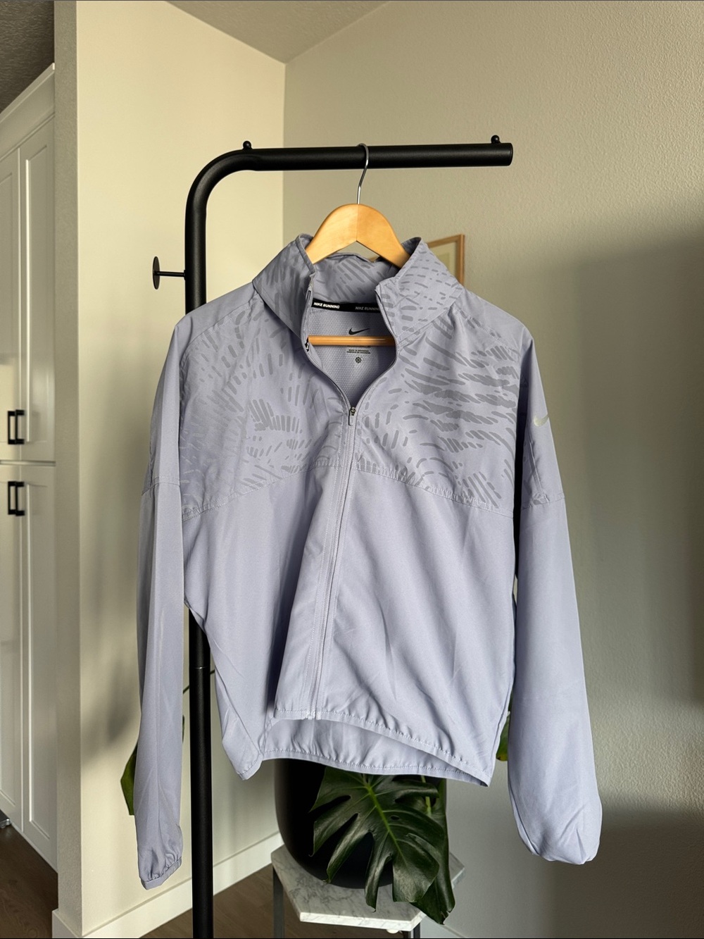 nike lavender women’s track jacket